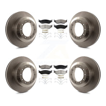 Charger l'image dans la galerie, Front Rear Brake Rotor &amp; Ceramic Pad Kit For International IC Corporation AE Bus
