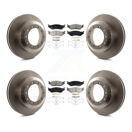 Front Rear Brake Rotor & Ceramic Pad Kit For International IC Corporation AE Bus