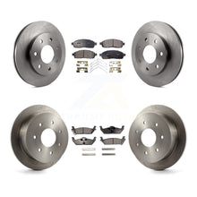 Charger l'image dans la galerie, Front Rear Disc Brake Rotors And Ceramic Pads Kit For 2004 Ford F-150 4WD
