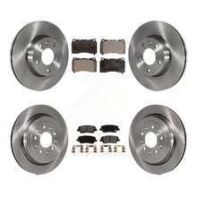 Load image into Gallery viewer, Front Rear Disc Brake Rotors And Ceramic Pads Kit For 2019 Cadillac ATS Base