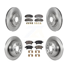 Load image into Gallery viewer, Front Rear Disc Brake Rotors And Ceramic Pads Kit For Jeep Wrangler