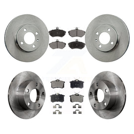 [Front+Rear] 1997 Volkswagen Passat 1.9L Premium OE Brake Rotors & Ceramic Pads Kit For Max Braking