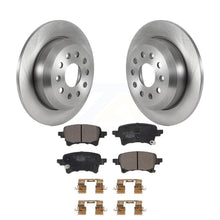 Charger l&#39;image dans la galerie, Rear Disc Brake Rotors And Ceramic Pads Kit For Jeep Wrangler