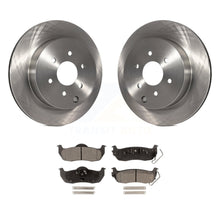 Load image into Gallery viewer, Rear Disc Brake Rotors &amp; Ceramic Pad Kit For 2004 Nissan Pathfinder From 08