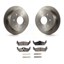 Load image into Gallery viewer, Rear Disc Brake Rotors And Ceramic Pad Kit For 2004 Ford F-150 With 7 Lug Wheels