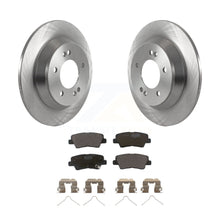 Charger l&#39;image dans la galerie, Rear Disc Brake Rotors And Ceramic Pads Kit For 2020-2022 Kia Soul 1.6L