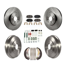 Load image into Gallery viewer, Front Rear Disc Brake Rotors Ceramic Pads And Drum Kit (7Pc) For Chevrolet Trax