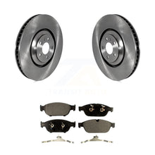 Load image into Gallery viewer, Front Disc Brake Rotors And Ceramic Pads Kit For Audi A8 Quattro