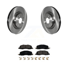 Load image into Gallery viewer, Front Brake Rotors &amp; Ceramic Pad Kit For 2020-2022 Ford Explorer Lincoln Aviator