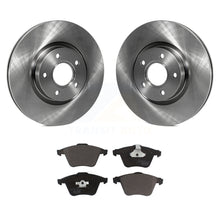 Charger l&#39;image dans la galerie, Front Disc Brake Rotors And Ceramic Pads Kit For Volvo S40