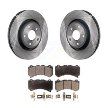 Load image into Gallery viewer, Front Brake Rotor Ceramic Pad Kit For 22 Dodge Durango With 350mm Diameter