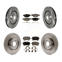 Charger l'image dans la galerie, Front Rear Disc Brake Rotors And Ceramic Pads Kit For Audi A7 Quattro
