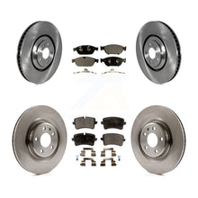 Charger l'image dans la galerie, Front Rear Disc Brake Rotors And Ceramic Pads Kit For Audi A8 Quattro