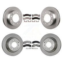 Load image into Gallery viewer, Front Rear Disc Brake Rotors And Ceramic Pads Kit For Chevrolet Express 4500