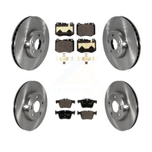 Load image into Gallery viewer, Front Rear Disc Brake Rotors &amp; Ceramic Pad Kit For Mercedes-Benz C300 C400 C350e