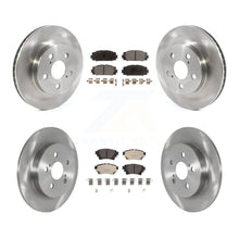 Load image into Gallery viewer, Front Rear Disc Brake Rotors And Ceramic Pads Kit For Toyota Corolla