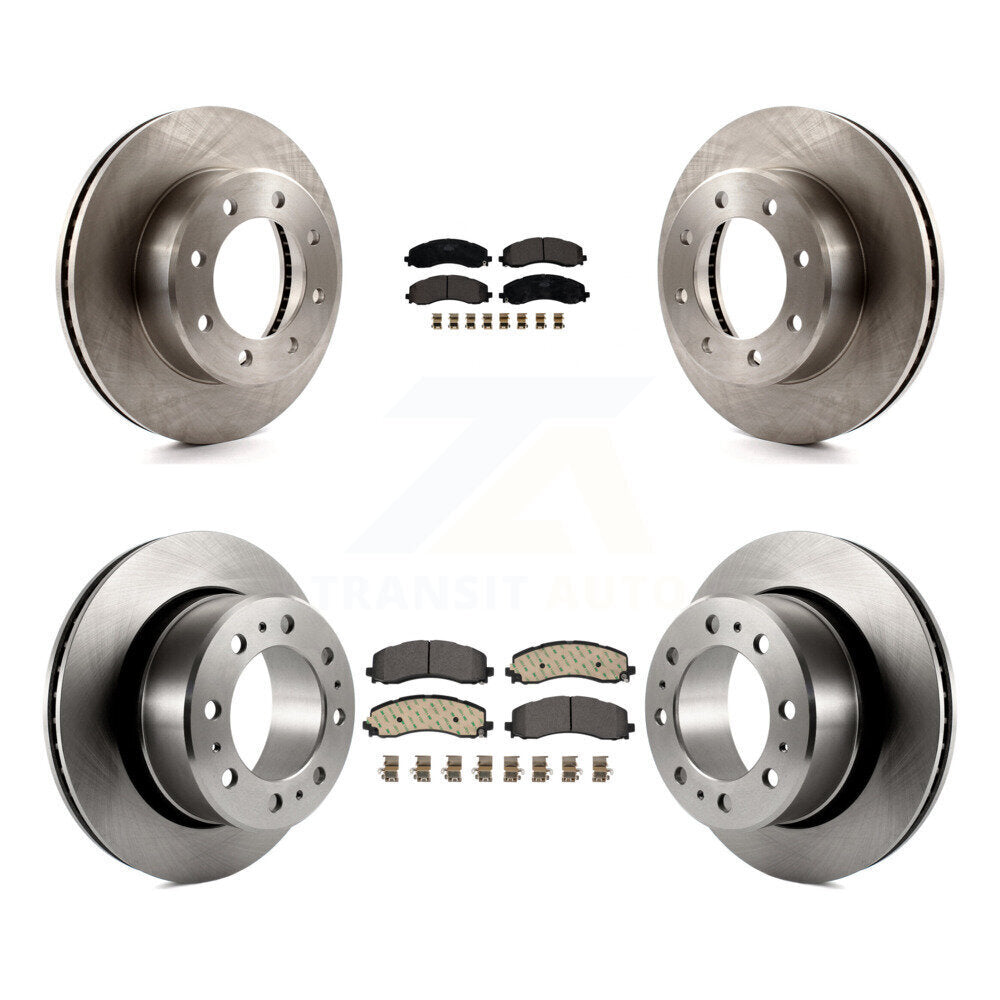 [Front+Rear] 2019-2022 Ram 2500 3500 Premium OE Brake Rotors & Ceramic Pads Kit For Max Braking