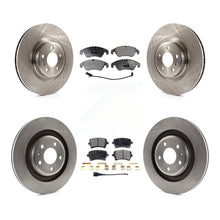 Charger l'image dans la galerie, Front Rear Disc Brake Rotors And Ceramic Pads Kit For 2010 Audi S4