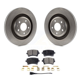 Rear Disc Brake Rotors And Ceramic Pads Kit For 2010 Audi S4