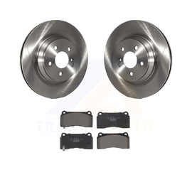 [Rear] 2011-2014 Mercedes-Benz CL550 Premium OE Brake Rotors & Ceramic Pads Kit For Max Braking