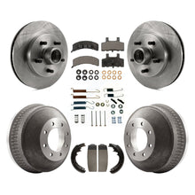 Load image into Gallery viewer, Front Rear Brake Rotor Ceramic Pad &amp; Drum Kit (7Pc) For Chevrolet C1500 Suburban