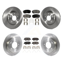Load image into Gallery viewer, [Front+Rear] 19-21 Hyundai Veloster Turbocharged Premium OE Brake Rotors &amp; Ceramic Pads Kit For Max Braking