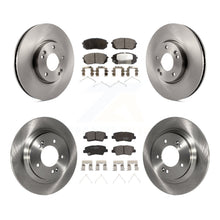 Load image into Gallery viewer, Front Rear Disc Brake Rotors And Ceramic Pads Kit For Hyundai Sonata