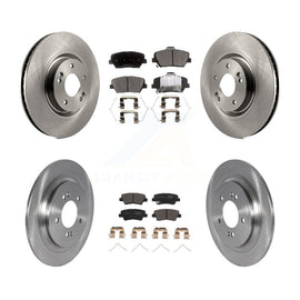 [Front+Rear] 2019-2020 Hyundai Nexo Premium OE Brake Rotors & Ceramic Pads Kit For Max Braking