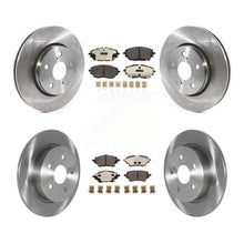 Charger l'image dans la galerie, Front Rear Disc Brake Rotors And Ceramic Pads Kit For Toyota C-HR