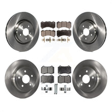 Charger l'image dans la galerie, Front Rear Disc Brake Rotors &amp; Ceramic Pad Kit For 2012 Jeep Grand Cherokee 6.4L