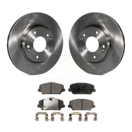 [Front] 2018 Kia Forte SX Premium OE Brake Rotors & Ceramic Pads Kit For Max Braking