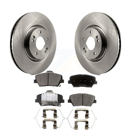 [Front] 2019-2022 Hyundai Nexo Premium OE Brake Rotors & Ceramic Pads Kit For Max Braking