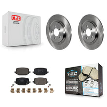 Charger l'image dans la galerie, Rear Disc Brake Rotors And Ceramic Pads Kit For 2022 Ford Explorer 2.3L