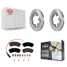 Charger l'image dans la galerie, Rear Brake Rotors &amp; Ceramic Pad Kit For Ford Transit-150 Transit-250 Transit-350