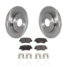 Charger l&#39;image dans la galerie, Rear Brake Rotors &amp; Ceramic Pad Kit For Hyundai Kona With Electric Parking