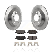 Load image into Gallery viewer, Rear Brake Rotor Ceramic Pad Kit For 22 Hyundai Kona With Electric Parking