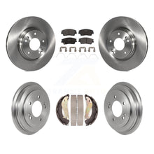 Load image into Gallery viewer, [Front+Rear] 2017-2020 Hyundai Elantra 1.6L Premium OE Brake Rotor Drum Kit &amp; Ceramic Pads For Max Braking