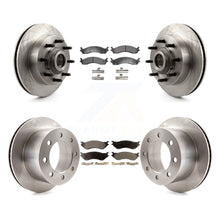 Load image into Gallery viewer, [Front+Rear] 2001-2002 Dodge Ram 2500 Premium OE Brake Rotors &amp; Ceramic Pads Kit For Max Braking