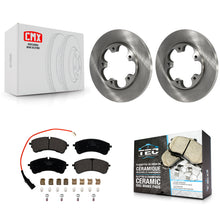 Charger l'image dans la galerie, Rear Brake Rotors &amp; Ceramic Pad Kit For Ford Transit-250 Transit-150 Transit-350