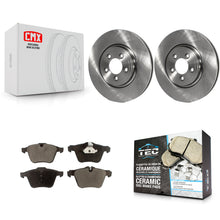 Charger l'image dans la galerie, Front Brake Rotors Ceramic Pad Kit For Jaguar XF With 326mm Diameter Rotor