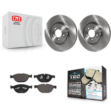 Charger l'image dans la galerie, Front Brake Rotors Ceramic Pad Kit For Jaguar XF With 326mm Diameter Rotor