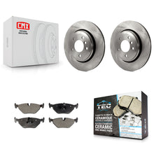 Charger l'image dans la galerie, Rear Brake Rotor And Ceramic Pad Kit For BMW 320i With 320mm Diameter K8T-104438