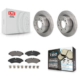 Rear Brake Rotors & Ceramic Pad Kit For Mercedes-Benz Sprinter 2500 Freightliner