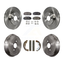 Load image into Gallery viewer, 2014 2015 2016 2017 2018 Toyota TRD Yaris Drum rear brakes L LE