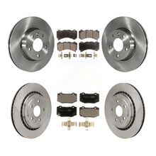 Charger l'image dans la galerie, Front Rear Disc Brake Rotors And Ceramic Pads Kit For 2017 Cadillac ATS V