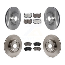 Charger l'image dans la galerie, Front Rear Brake Rotor And Ceramic Pad Kit For 2018 Audi Q5 With Brembo Calipers