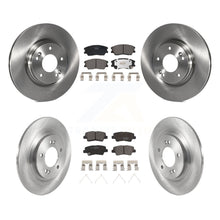 Charger l'image dans la galerie, Front Rear Disc Brake Rotors And Ceramic Pads Kit For 2020-2023 Kia Soul EV