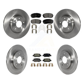 Front Rear Disc Brake Rotors And Ceramic Pads Kit For Kia Seltos K8T-104471