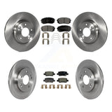 Front Rear Disc Brake Rotors And Ceramic Pads Kit For Kia Seltos K8T-104471