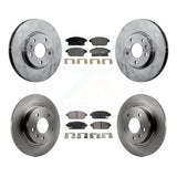 Front Rear Disc Brake Rotor Ceramic Pad Kit For Chevrolet Cruze Buick Verano Orlando Volt K8T-104474